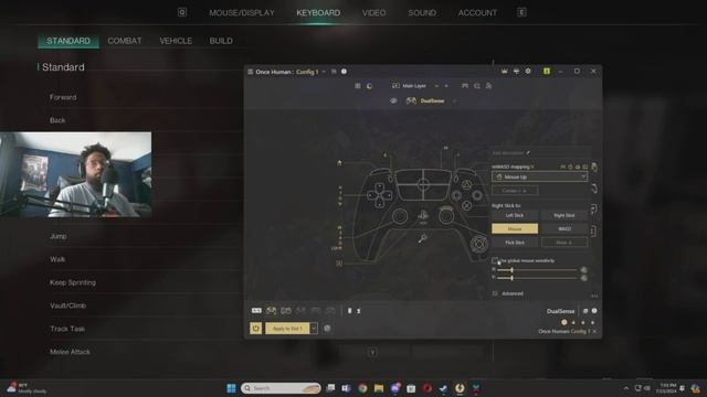 Playing Once Human with a controller tutorial. смотреть онлайн