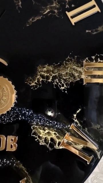 Часы из эпоксидной смолы смотреть онлайн