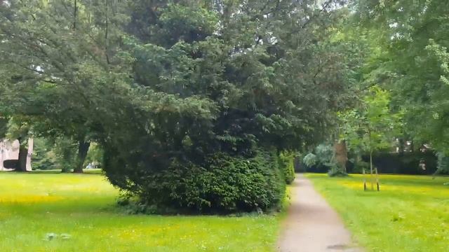 Парк 1808 года, вокруг замка Калькум в Германии! смотреть онлайн