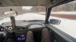 Покатушки на ваз 2114. Недооффроуд. Мой первый жёсткий дрифт.