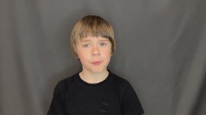 ВидеоВизитка актёра для рекламы. Шмелёв Егор, 8лет.