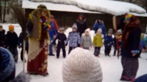 ВЫХОД БАБЫ ЯГИ НА МАСЛЕНИЦУ