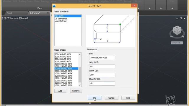 17 - Einsetzen von festen und schrägen Treppen | AutoCAD Plant 3D 2016 Strukturmodellierung смотреть онлайн