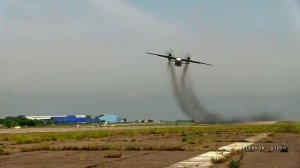 Взлетает  Ан-26