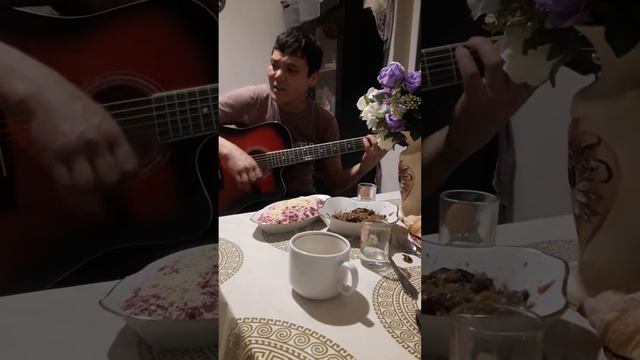 Прикольная песня под гитару, УРАЗБЕК ИЛЬЯСОВ👍👌🙋♂️ смотреть онлайн