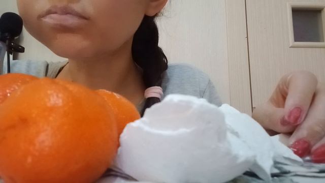 МЕЛ АСМР МУКБАНГ СНЕЖОК🤍🤍🤍