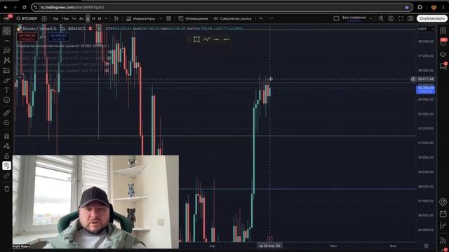 МАЙ - БЫЧИЙ МЕСЯЦ!!! Ежедневный обзор BTC (биткоина) 30.04.2025