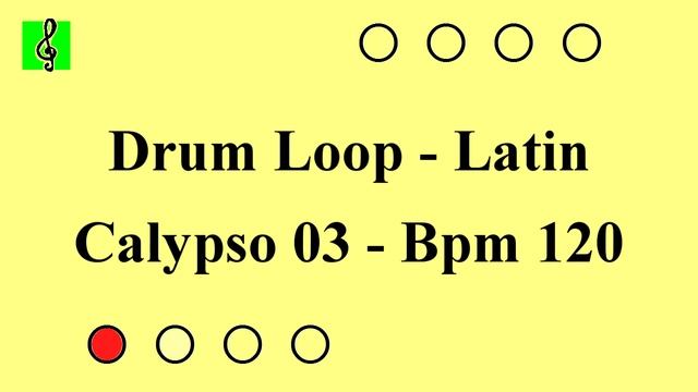 Free Drum Loop - Latin - Calypso 03 (Bridge) - 120 Bpm смотреть онлайн
