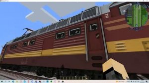 РАБОТАЮ МАШИНИСТОМ НА ЧС4Т В МАЙНКРАФТ НА ГРОЗУВОМ