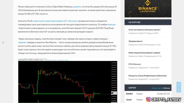 ИНСАЙД Биткоин 10 000$ Подарок от Китов на 31 Декабря 2019 Года Bakkt на Стероидах