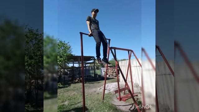 Мой влог, подготовка к лету. Занимаемся на турнике.