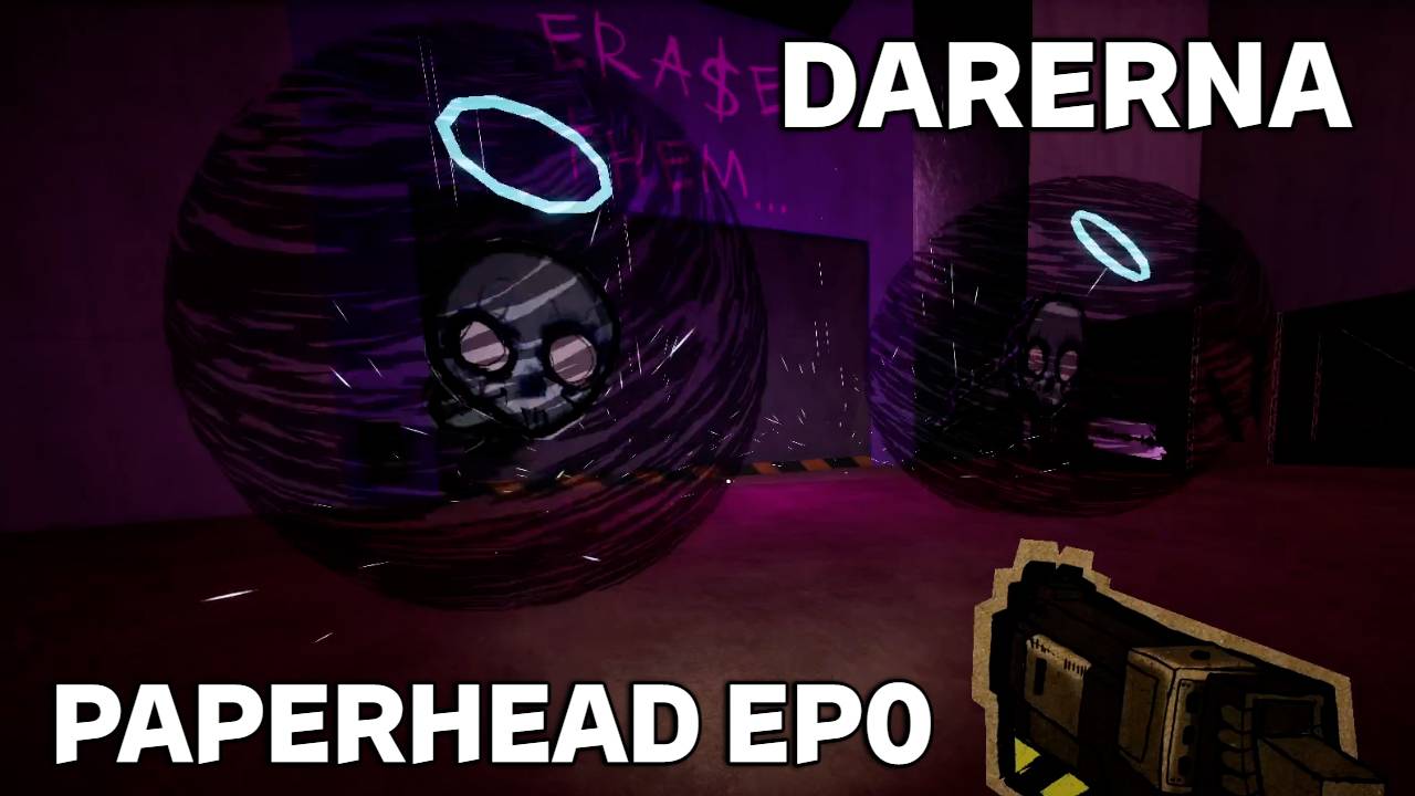 PAPERHEAD EP0 (4) Игра вспомнила, что она ХОРРОР