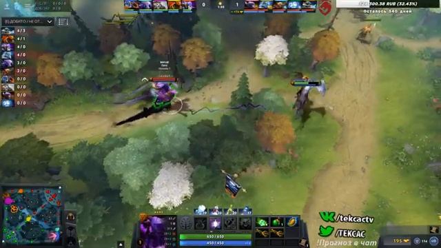 Dendi вернулся - команда Tigers | Bo1 | DreamLeague Season 11 SEA OQ @Tekcac [RU] смотреть онлайн