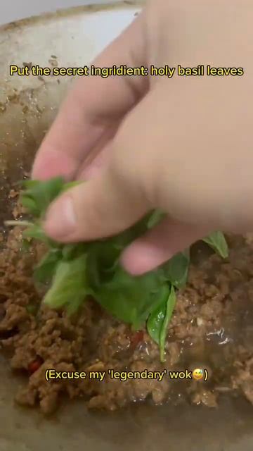 Simple Beef Pad Krapao For Dinner #padkrapao #foodie #dinner #thaifood