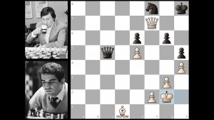 Последняя, 24-я партия Каспаров - Карпов, матч на первенство мира 1987 года, Севилья. (1-0)