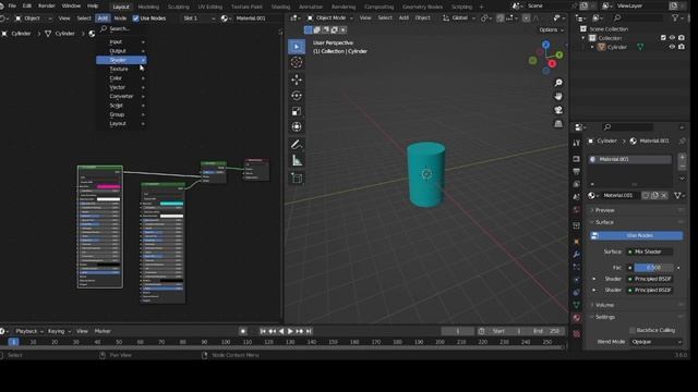 Gradient Shading| Different colors to the single object in blender 3.6 смотреть онлайн