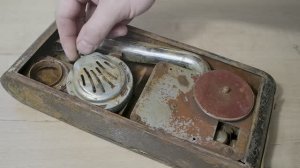 Реставрация старого граммофона 1939 года выпуска