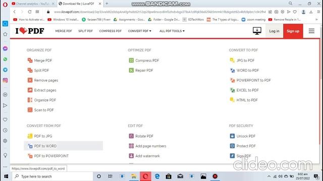 How To Convert PDF To Word And Word To PDF |Pak Comp Tech| #pdf #MSword #convertpdftoword
