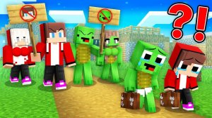 Грустная история жизни крошки Майки и Джей Джей— Мультик с Персонажами Майнкрафт