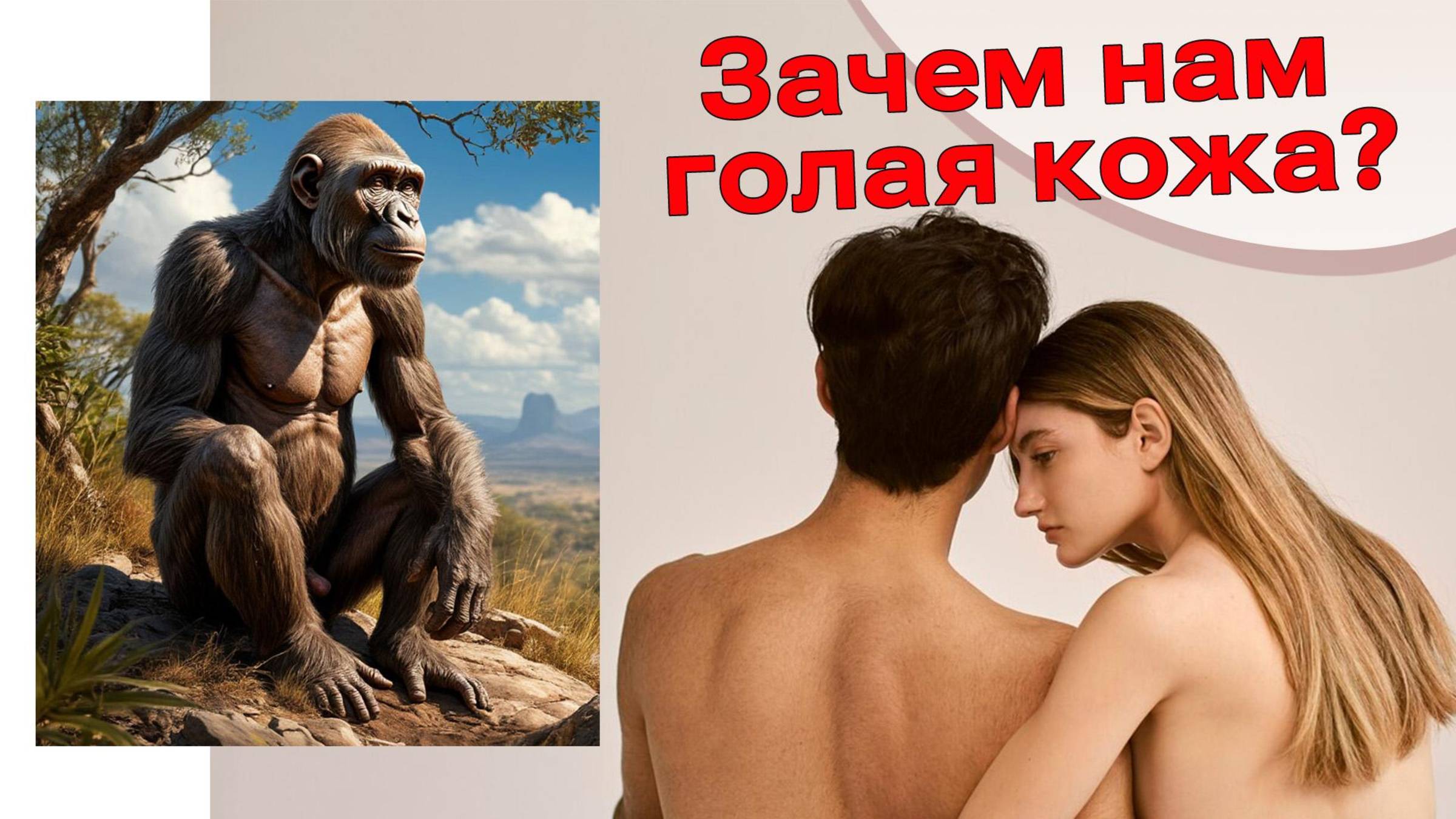 Голая эволюция: Как потеря шерсти сделала нас людьми