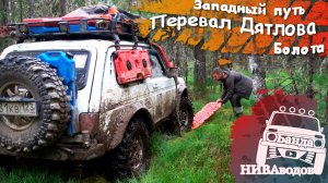 Западный путь на перевал Дятлова. Часть 8. Болота.