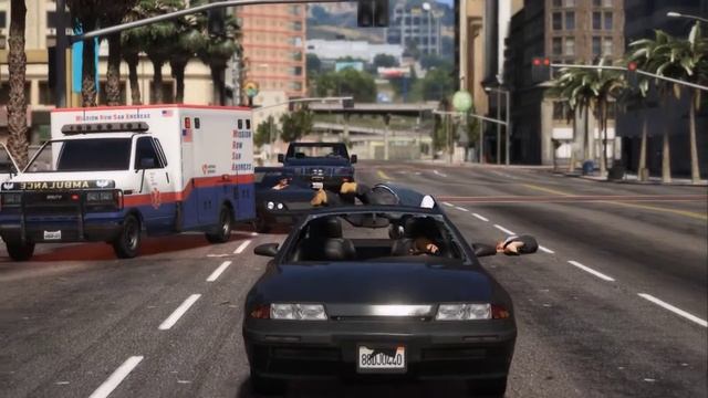 GTA 5 Brutal kill funny moments (Euphoria Ragdoll overhaul)#7 смотреть онлайн