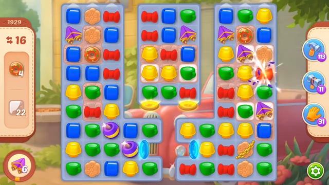 Homescapes 1929 уровень