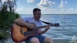 Гитара Прощай навек защитный цвет Армия