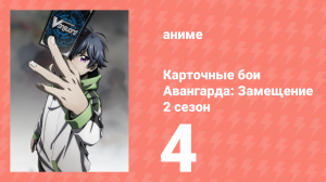 Карточные бои Авангарда: Замещение 2 сезон 4 серия (аниме-сериал, 2021)