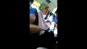 чокнутая бабка в автобусе