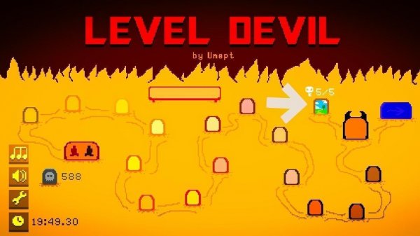 ВСЕ КЛЮЧИ В ИГРЕ LEVEL DEVIL!