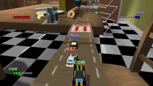 Micro Machines V4 (Playstation 2) - Полное прохождение (100%) (LongPlay) (PS2)