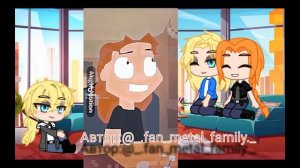 🍂~{Реакция Metal Family на Хэви}~🍂