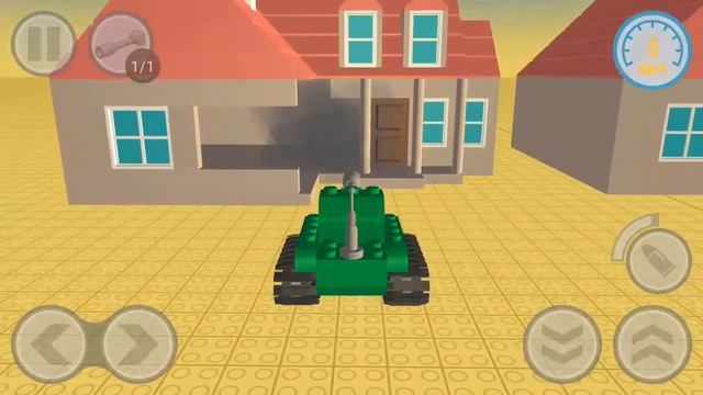краш тест в игре draw bricks! смотреть онлайн