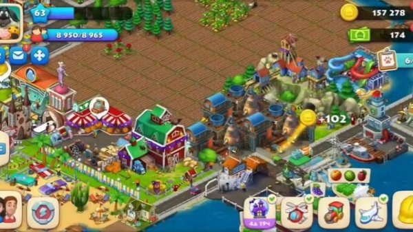 Township 63 level⭐ИГРАЮ В ТАУНШИП/ОБЗОР ИГРЫ🎮/Township 63 level⭐I PLAY TOWNSHIP/review of the Game