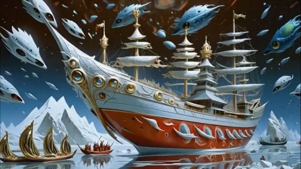 AI-Generated Visual Art | Frames of the Forgotten Sky (Surreal Short)