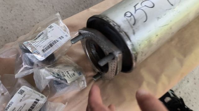 ПРИЕМНАЯ ТРУБА GENTRA DAEWOO/RAVON GM 95076047, 95076046, 95076049, 95076048 В СБОРЕ С ГОФРОЙ ORG.