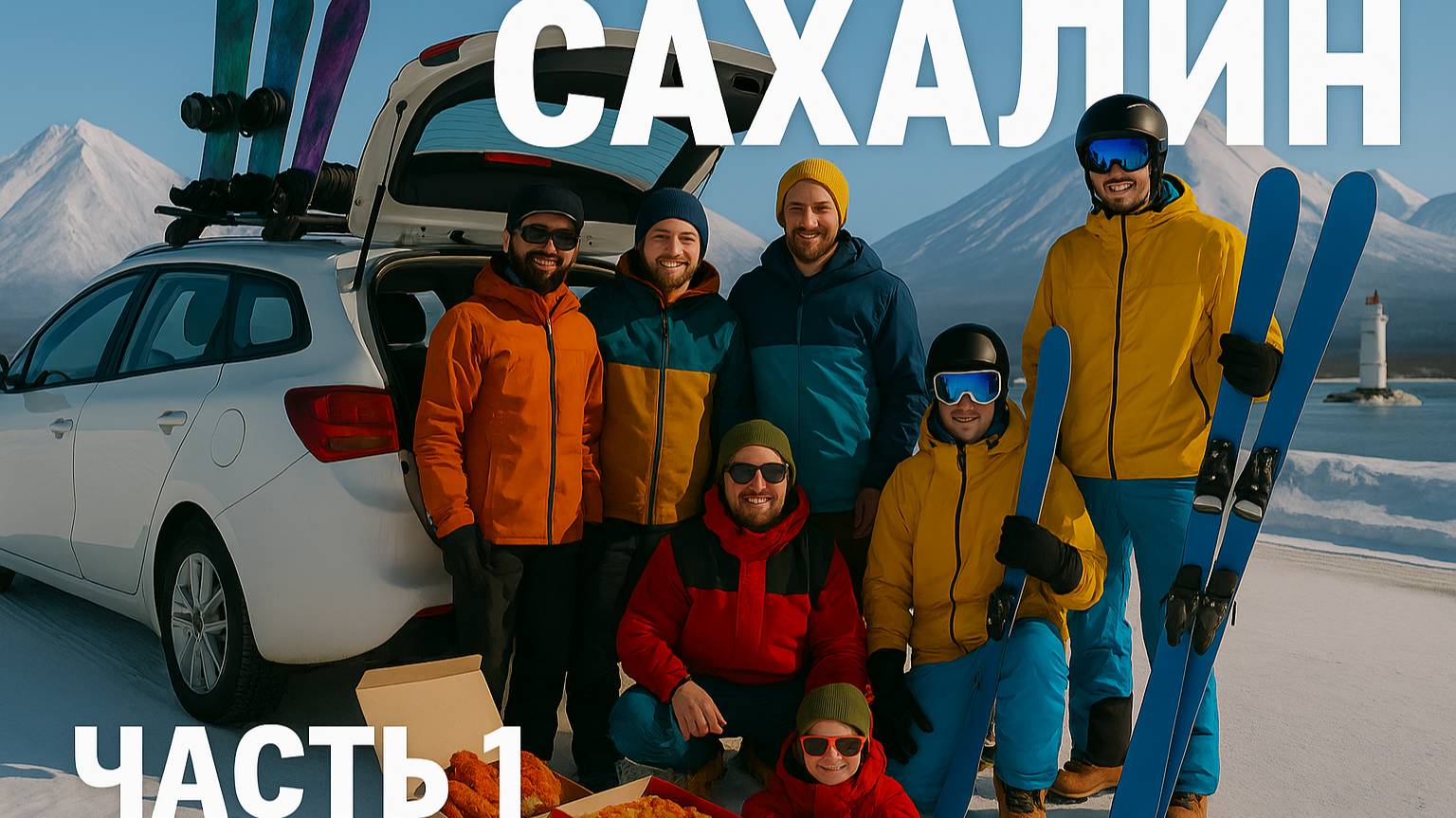Сахалин, Часть 1. Зимние приключения на Сахалине ❄️🏔 Крабы, сноуборды и дух острова смотреть онлайн
