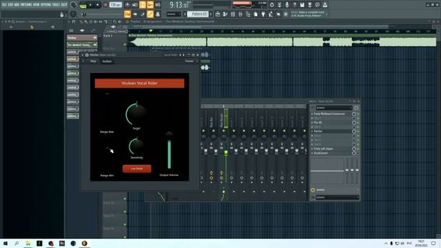 запись вокала The Weeknd