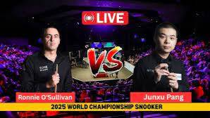 Чжао Синьтун — О'Салливан Р Снукер. Чемпионат мира в Шеффилде,1/2 финала. Прямая трансляция.