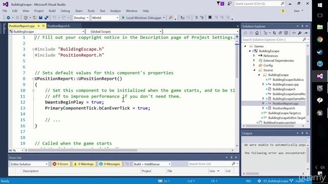 [Udemy UE4 C++] 058 Unreals Class System смотреть онлайн