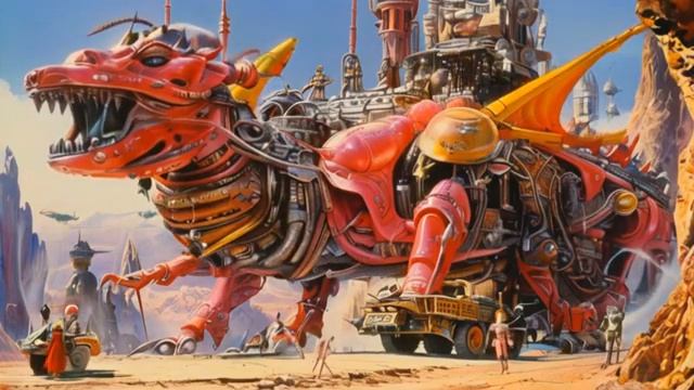 Cybernetic Dragon Rider Chronicles | AI-Generated Video 301 #ai #aiart #aivideo