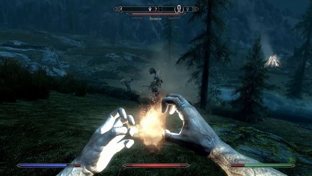 SkyRim Серия 10 Маг Легендарный
