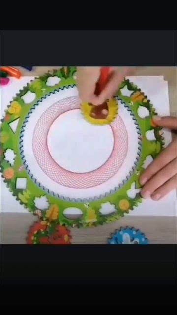 Спирограф, тренажёр для руки/Spirograph, a hand simulator. #new #kids #новое #интересно смотреть онлайн