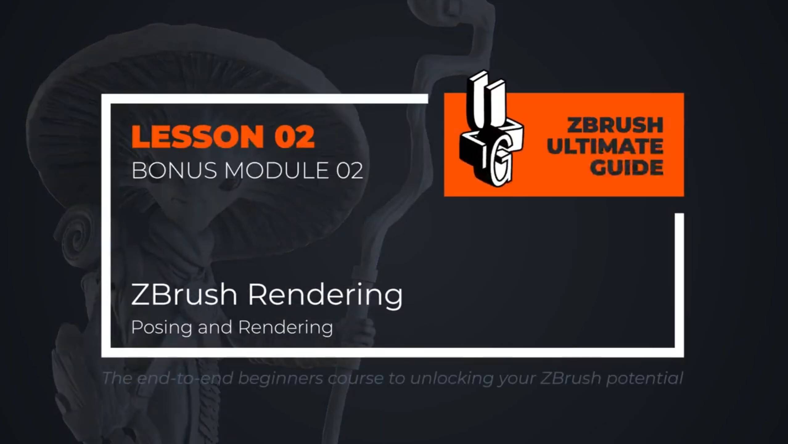 9-2 ZBrush Rendering смотреть онлайн