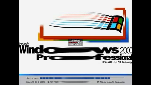 Windows 2000 Startup Effects [Inspired By P2V2E] смотреть онлайн
