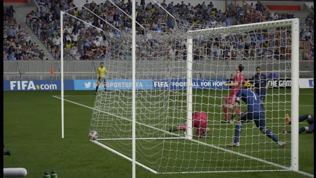 Автогол в падении рыбкой смотреть онлайн