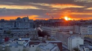 Видовая квартира в ЖК Черная Речка (Санкт-Петербург). Вид на закат и Лахта центр