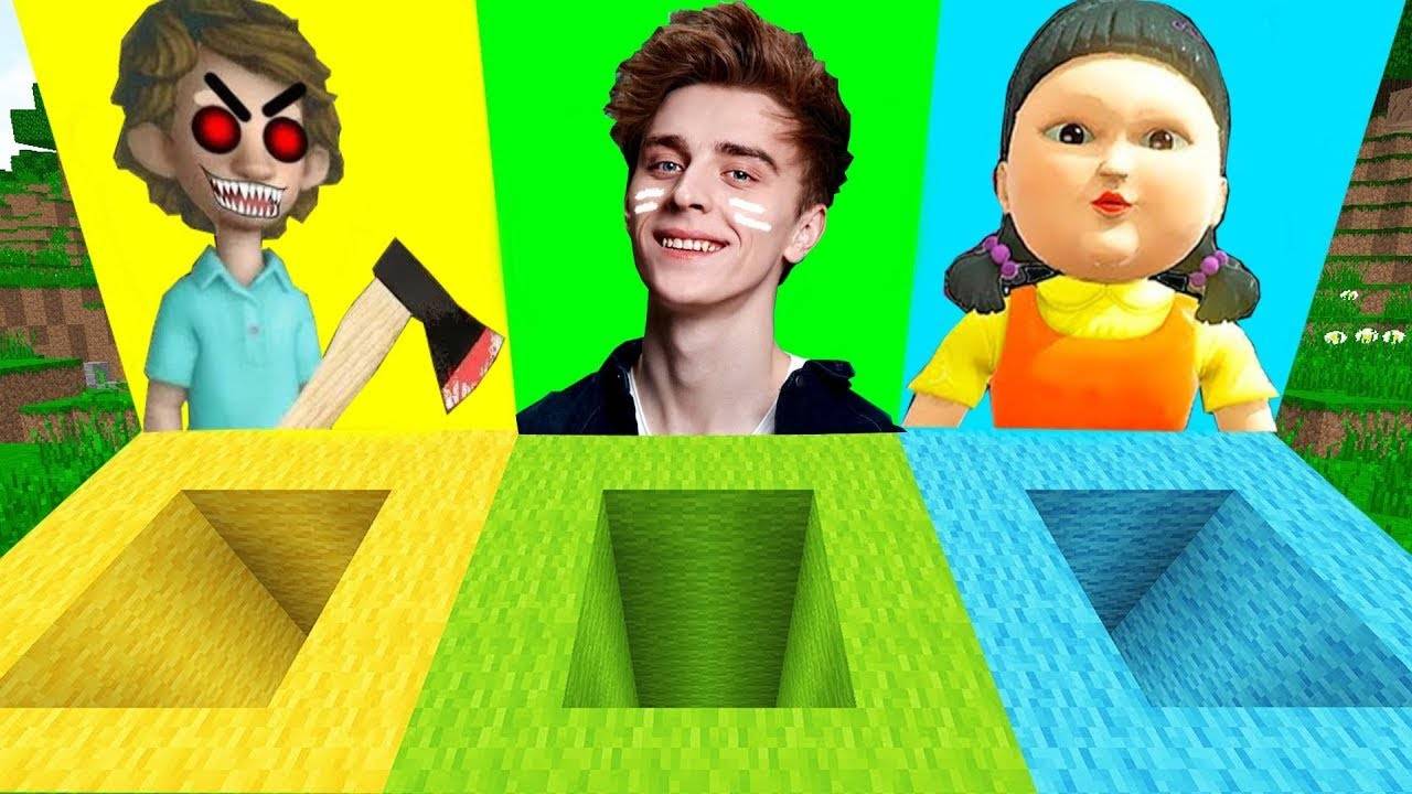 ЧТО СЛУЧИЛОСЬ В ТЮРЕМНЫХ ЯМАХ ДИМ ДИМЫЧ ТУЧКА КУКЛА ИГРЫ В КАЛЬМАРА ФИКСИКИ В МАЙНКРАФТ ИСПЫТАНИЯ смотреть онлайн