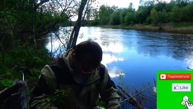 Весна.Рыбалка на Язя. Река Лобва. Свердловская область. смотреть онлайн